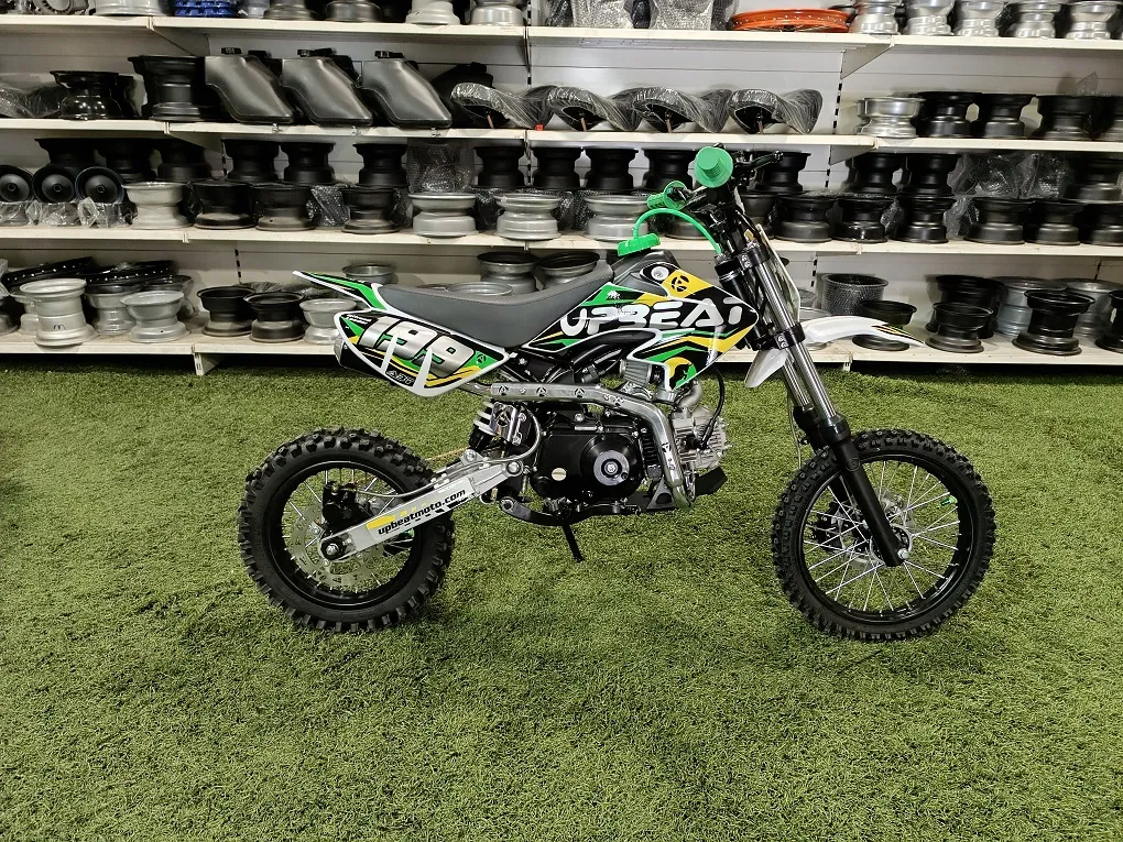 Dirt-bike-zold