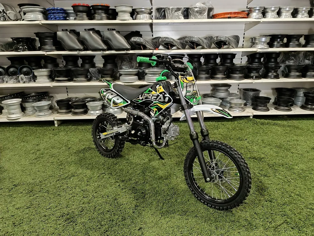 Pitbike-zold